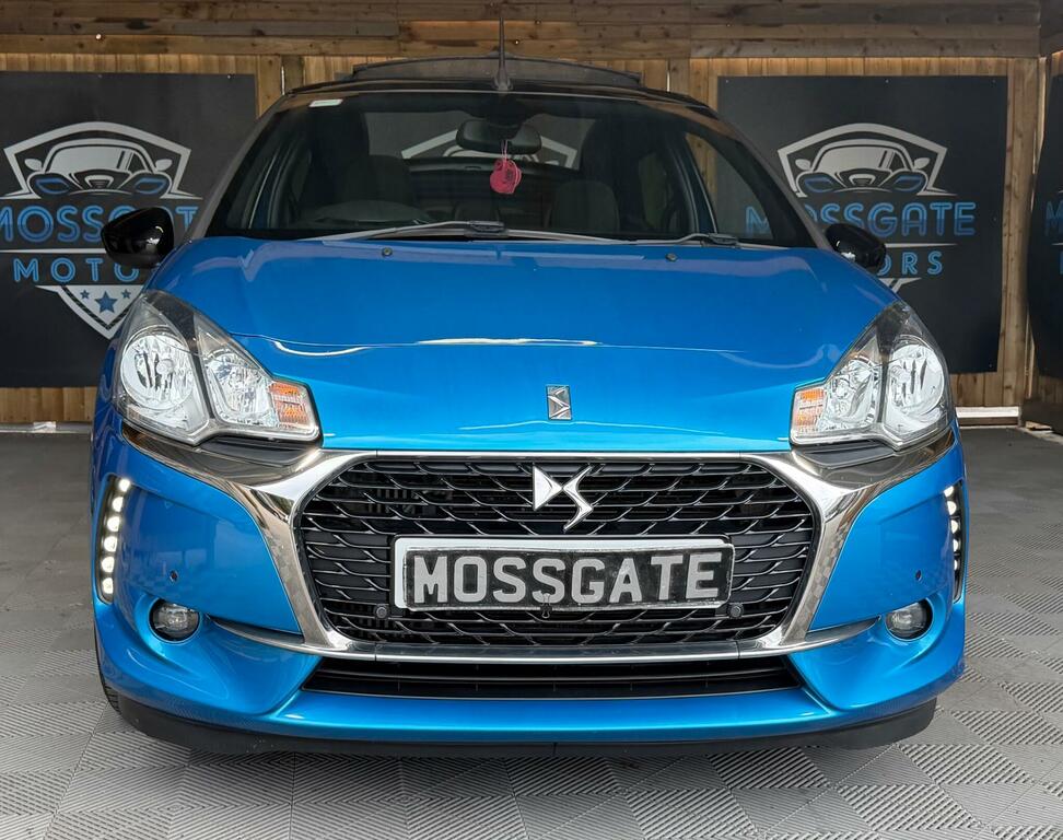 DS DS 3 Cabrio 1.2 Puretech Elegance Cabriolet Eat6 Euro 6 Ss Blue #4