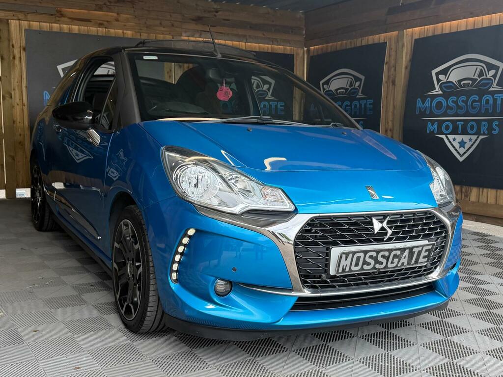 DS DS 3 Cabrio 1.2 Puretech Elegance Cabriolet Eat6 Euro 6 Ss Blue #3