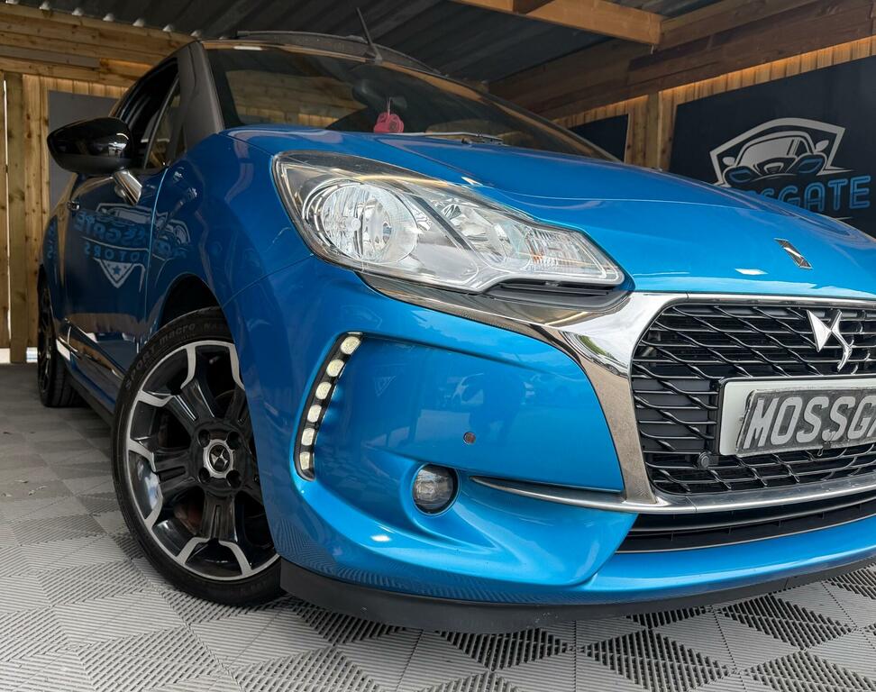 DS DS 3 Cabrio 1.2 Puretech Elegance Cabriolet Eat6 Euro 6 Ss Blue #2