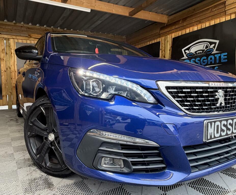Peugeot 308 1.6 Bluehdi Gt Line Euro 6 Ss Blue #2