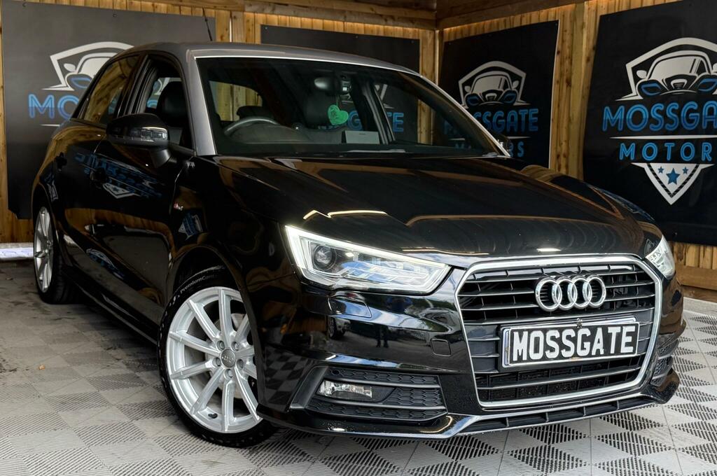 Audi A1 1.4 Tfsi S Line Sportback S Tronic Euro 6 Ss Black
