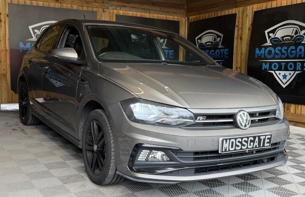 Volkswagen Polo 1.0 Tsi R-line Dsg Euro 6 Ss Grey #3