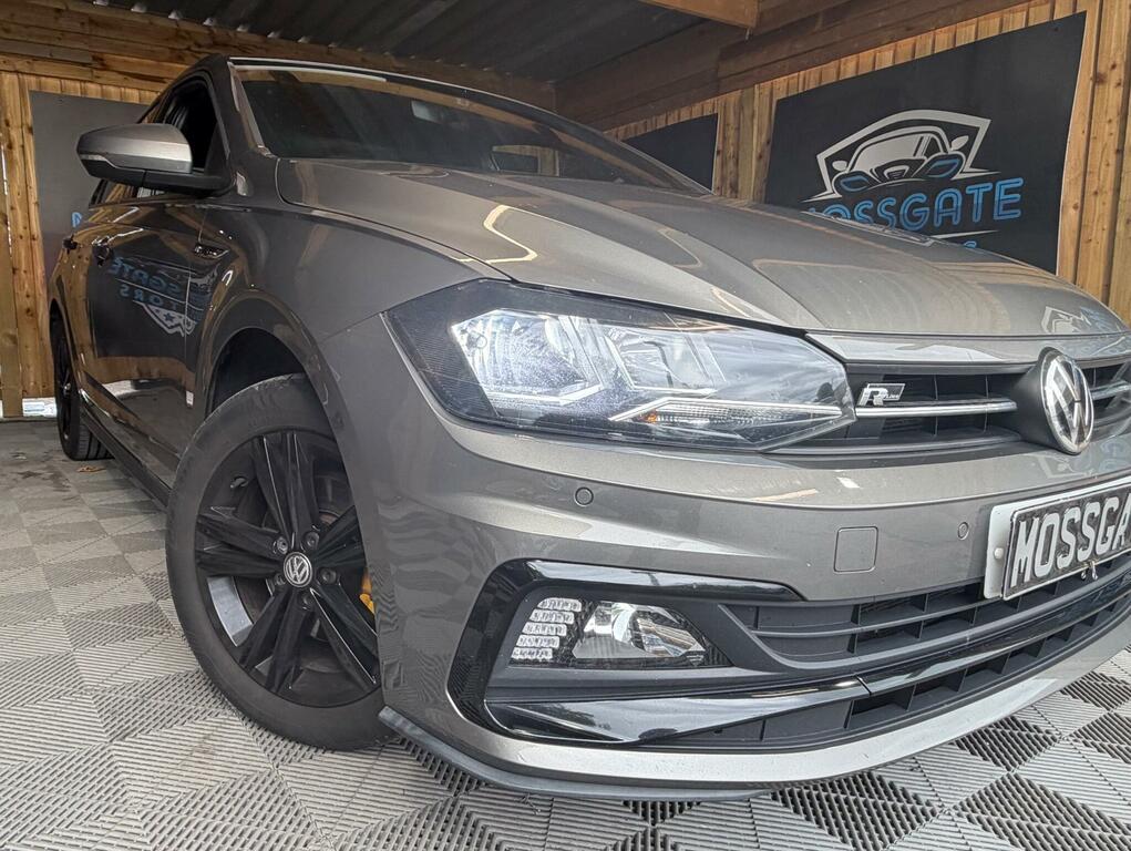 Volkswagen Polo 1.0 Tsi R-line Dsg Euro 6 Ss Grey #2