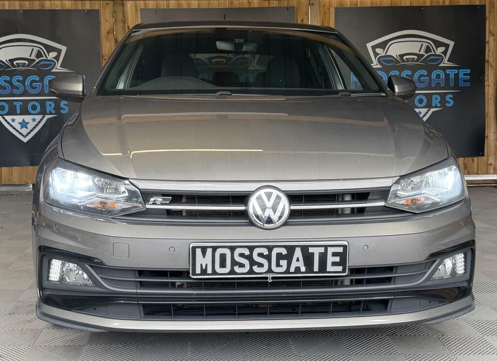 Volkswagen Polo 1.0 Tsi R-line Dsg Euro 6 Ss Grey #4