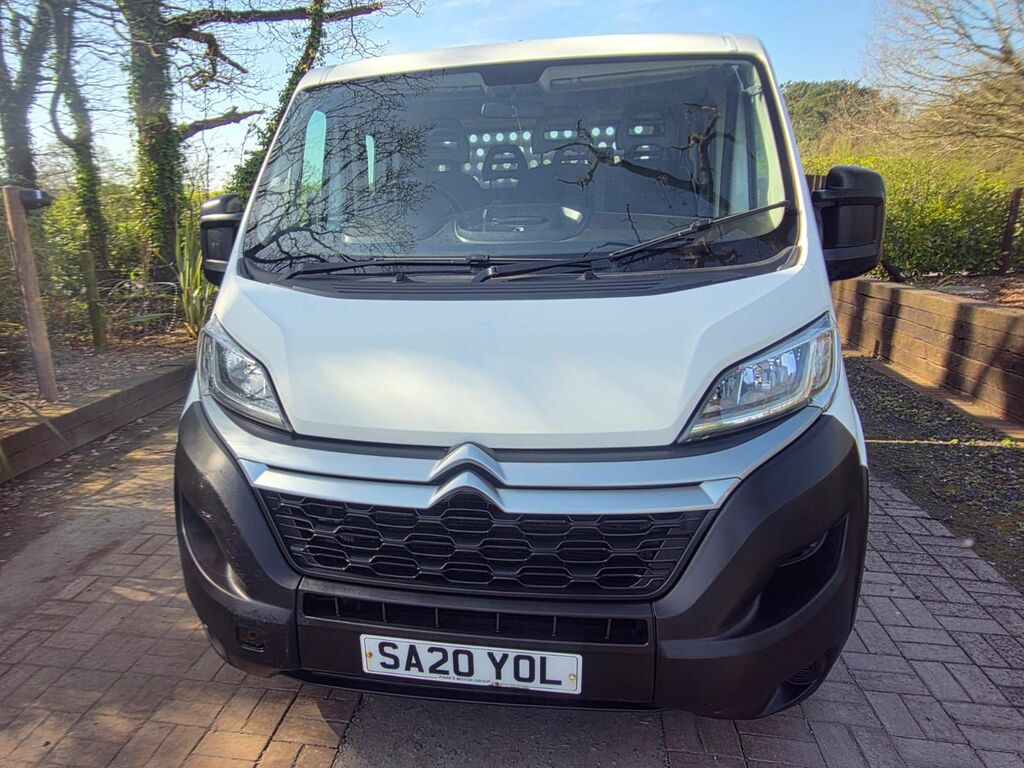 Citroen Relay 2.2 Bluehdi 35 Plus Ready To Run Tipper Double Cab SA20YOL White #4