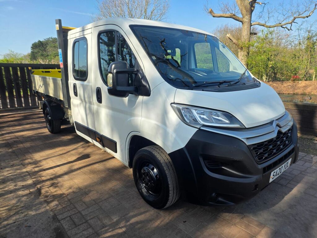 Citroen Relay 2.2 Bluehdi 35 Plus Ready To Run Tipper Double Cab SA20YOL White #5
