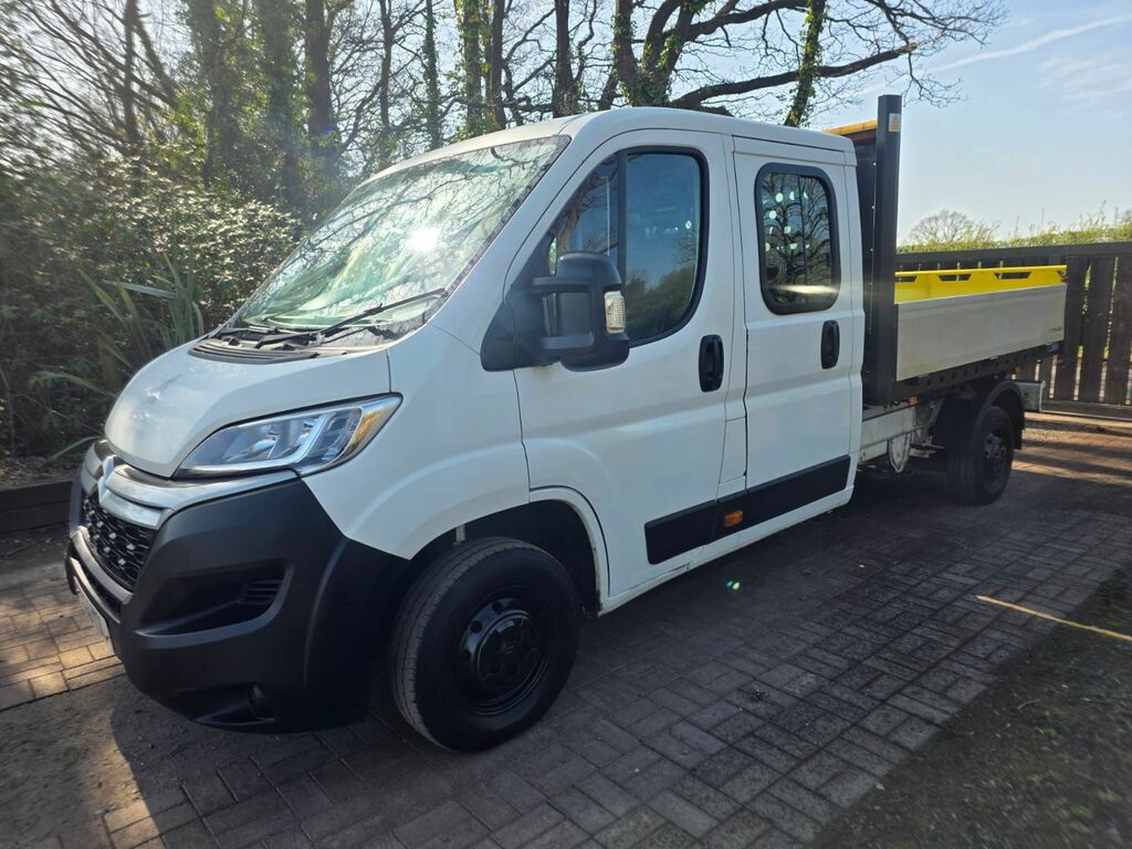 Citroen Relay 2.2 Bluehdi 35 Plus Ready To Run Tipper Double Cab SA20YOL White #2