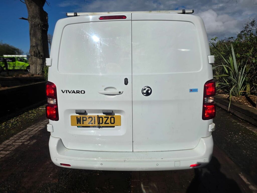 Vauxhall Vivaro 1.5 Turbo D 2700 Sportive Panel Van Man WP21DZO White #4