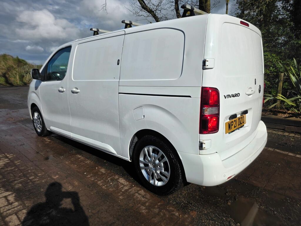 Vauxhall Vivaro 1.5 Turbo D 2700 Sportive Panel Van Man WP21DZO White #5