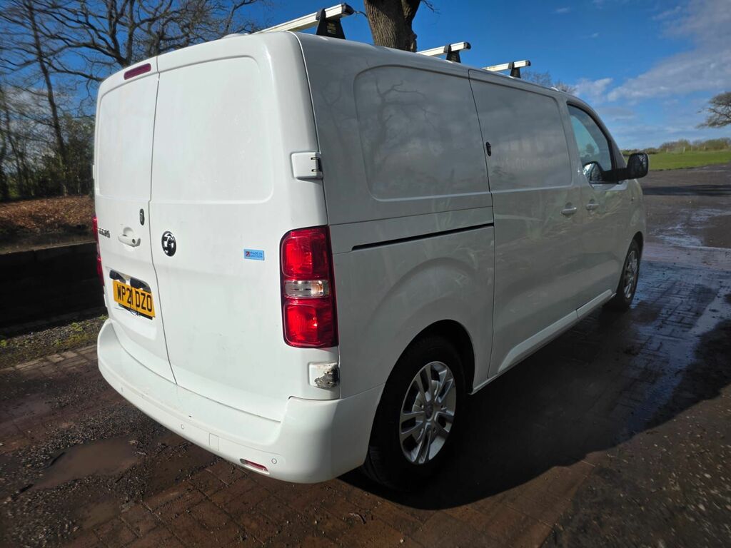 Vauxhall Vivaro 1.5 Turbo D 2700 Sportive Panel Van Man WP21DZO White #6