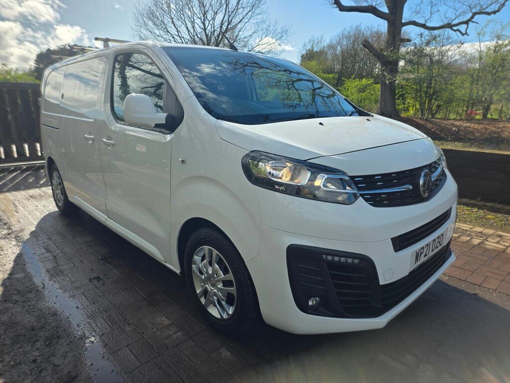 Vauxhall Vivaro 1.5 Turbo D 2700 Sportive Panel Van Man WP21DZO White #3
