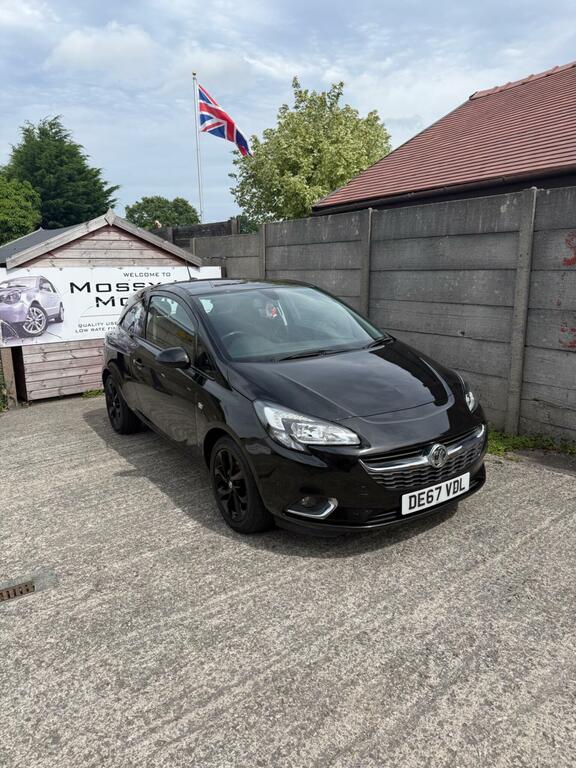 Vauxhall Corsa Hatchback 1.4I Ecotec Sri Euro 6 201767 Black
