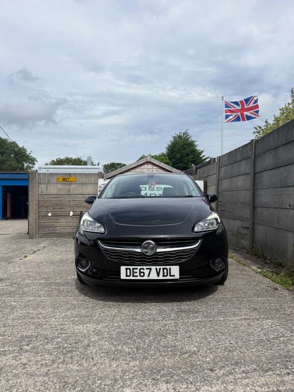 Vauxhall Corsa Hatchback 1.4I Ecotec Sri Euro 6 201767 Black #2