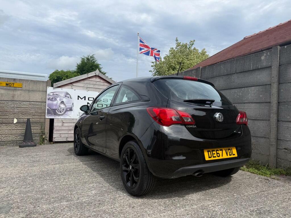 Vauxhall Corsa Hatchback 1.4I Ecotec Sri Euro 6 201767 Black #3