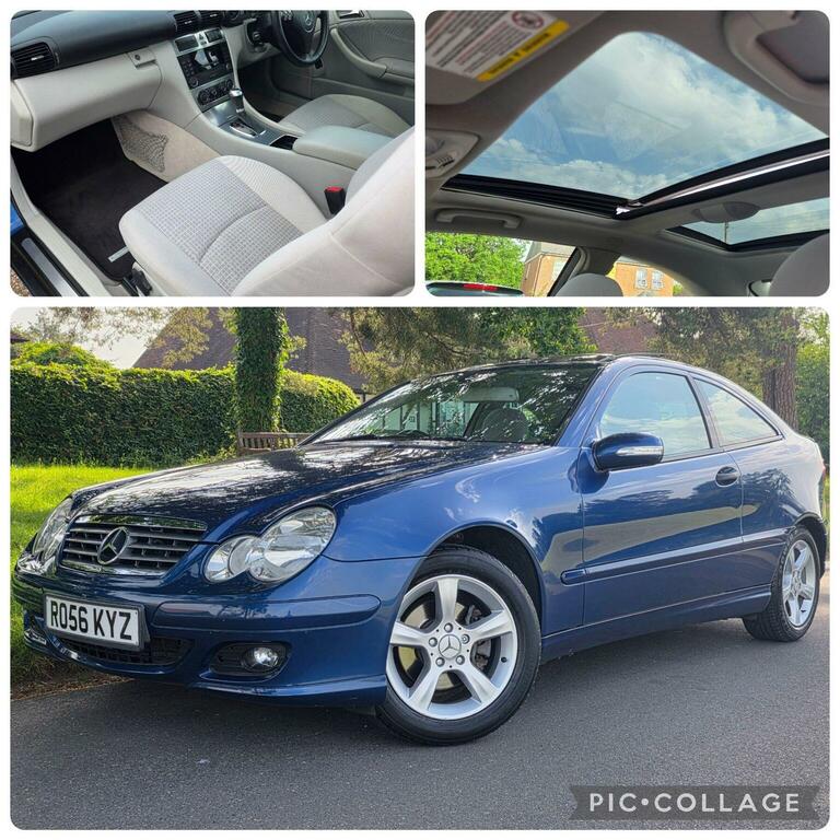 Mercedes-Benz C Class 1.8 C180 Kompressor Se 200656 Blue #2