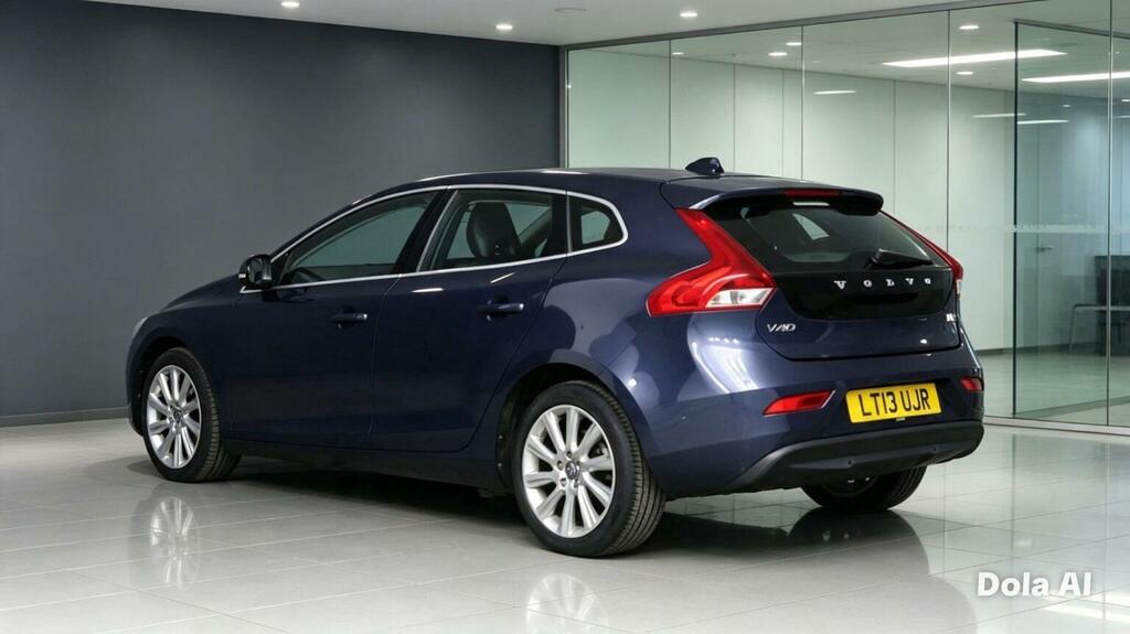 Volvo V40 1.6 D2 Se Lux Nav Euro 5 Ss Blue #4