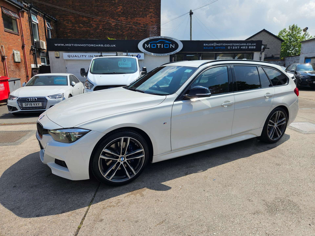 BMW 3 Series Saloon Blue #7