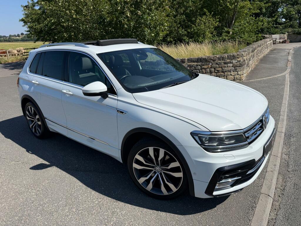 Volkswagen Tiguan 2.0 Tsi Bluemotion Tech R-line Dsg 4Motion Euro 6 White