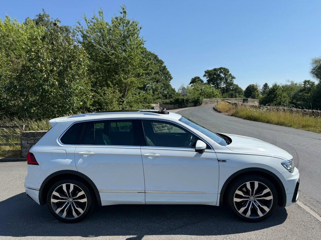 Volkswagen Tiguan 2.0 Tsi Bluemotion Tech R-line Dsg 4Motion Euro 6 PJ66ZDK White #2