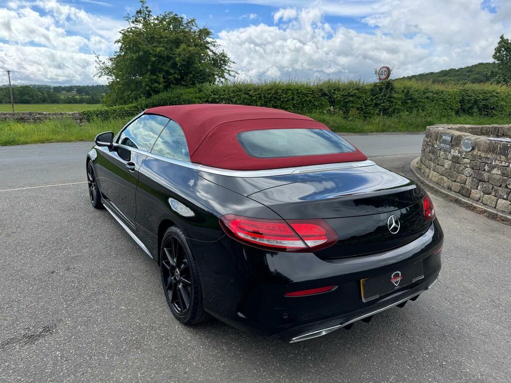 Mercedes-Benz C Class 2.0 C220d Amg Line Premium Cabriolet G-tronic E Black #6