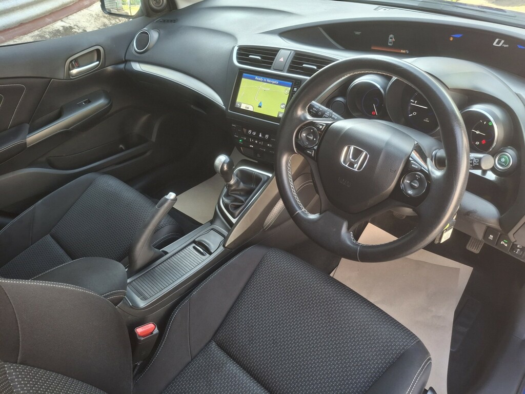 Honda Civic 1.6 I-dtec Se Plus Blue #2