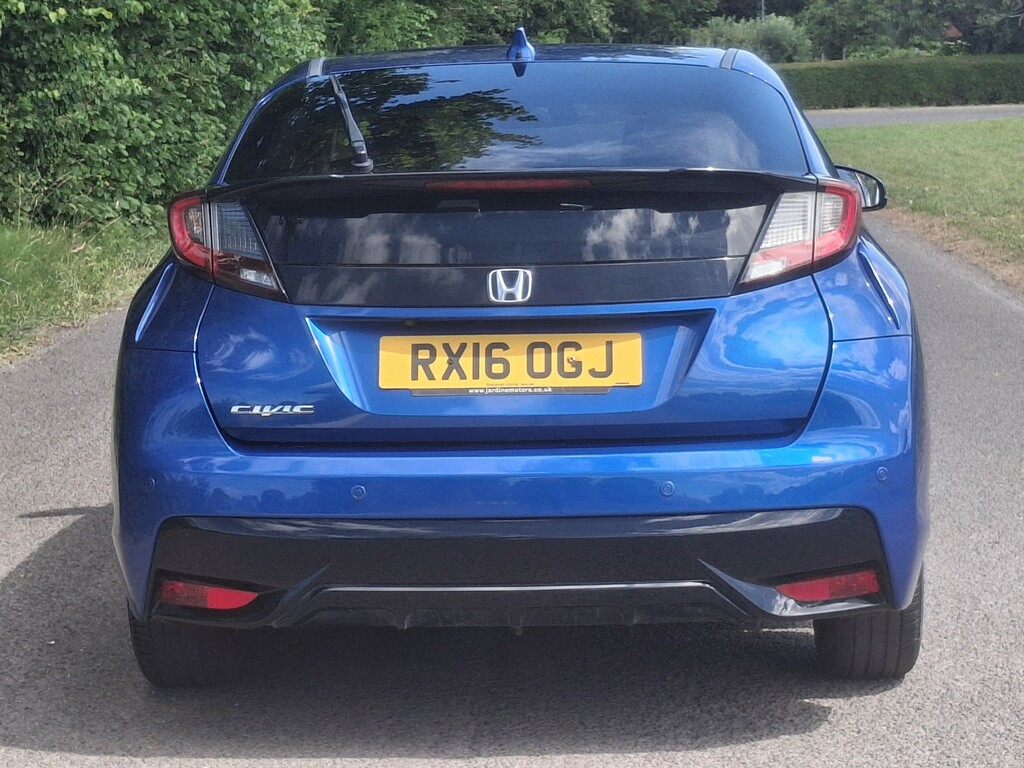 Honda Civic 1.6 I-dtec Se Plus Blue #5