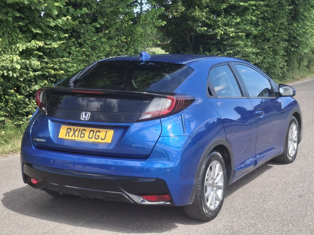 Honda Civic 1.6 I-dtec Se Plus Blue #4