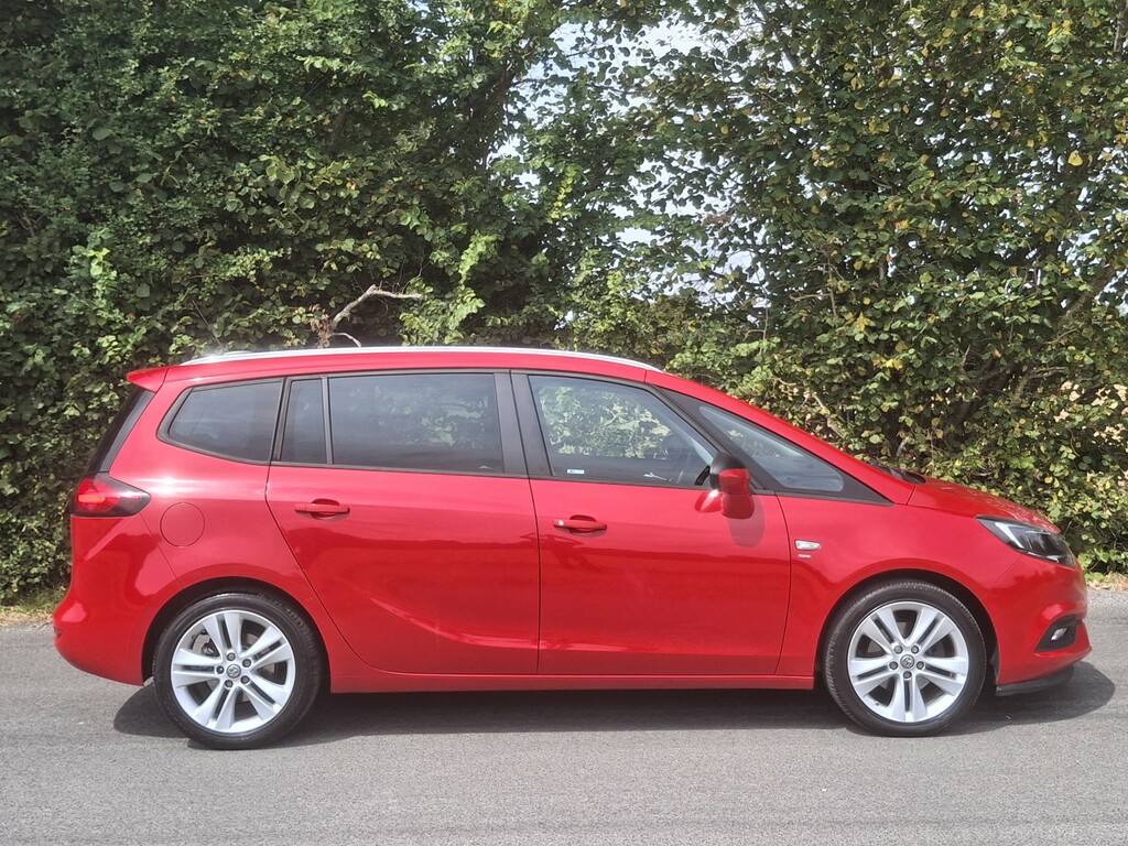 Vauxhall Zafira Tourer 1.4 I Turbo Sri Red #3