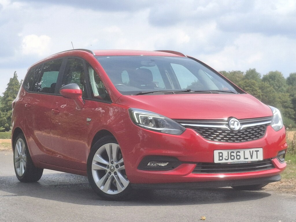 Vauxhall Zafira Tourer 1.4 I Turbo Sri Red