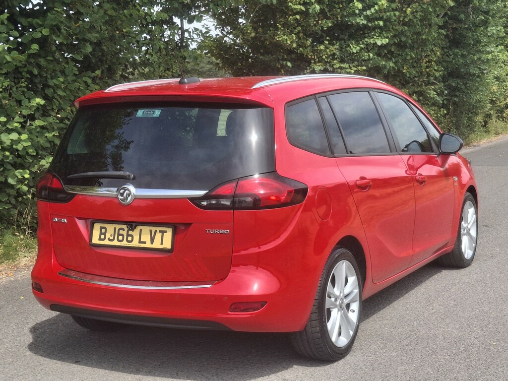 Vauxhall Zafira Tourer 1.4 I Turbo Sri Red #4