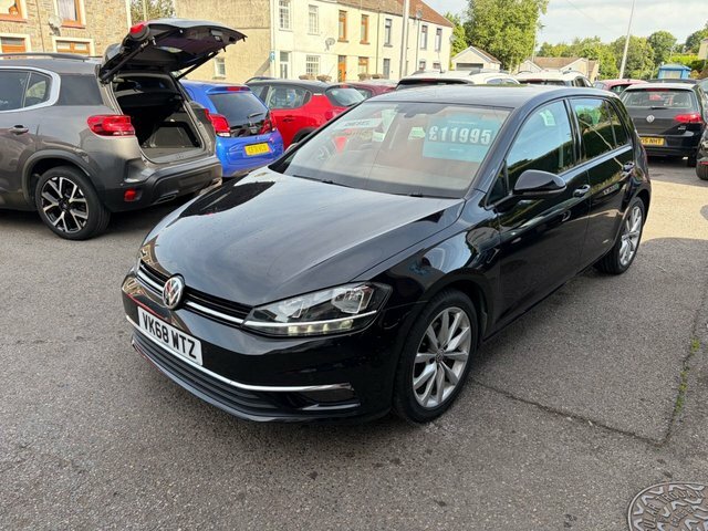 Volkswagen Golf 1.6 Tdi Gt Hatchback Dsg Euro 6 S S VK68WTZ Black #3