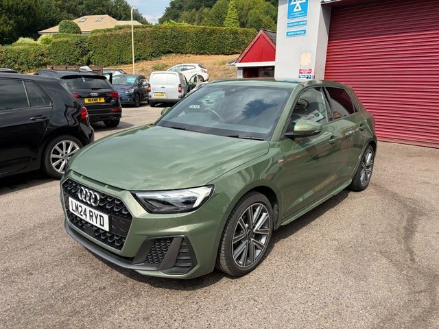 Audi A1 1.0 Tfsi 25 S Line Sportback S Tronic E Green #3