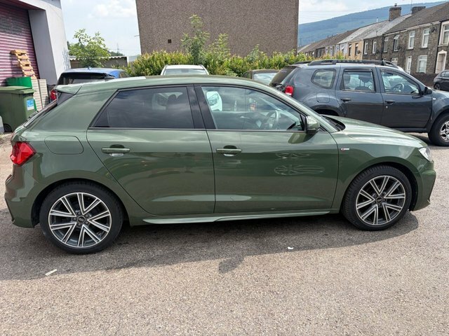 Audi A1 1.0 Tfsi 25 S Line Sportback S Tronic E Green