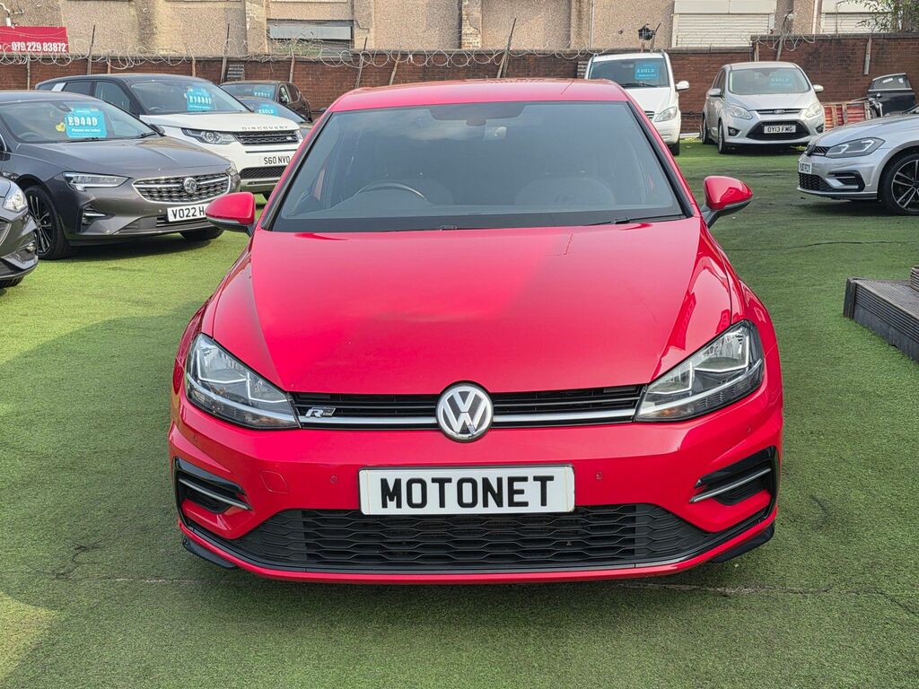 Volkswagen Golf 1.5 Tsi Evo R-line Hatchback Eur FP19EXH Red #4
