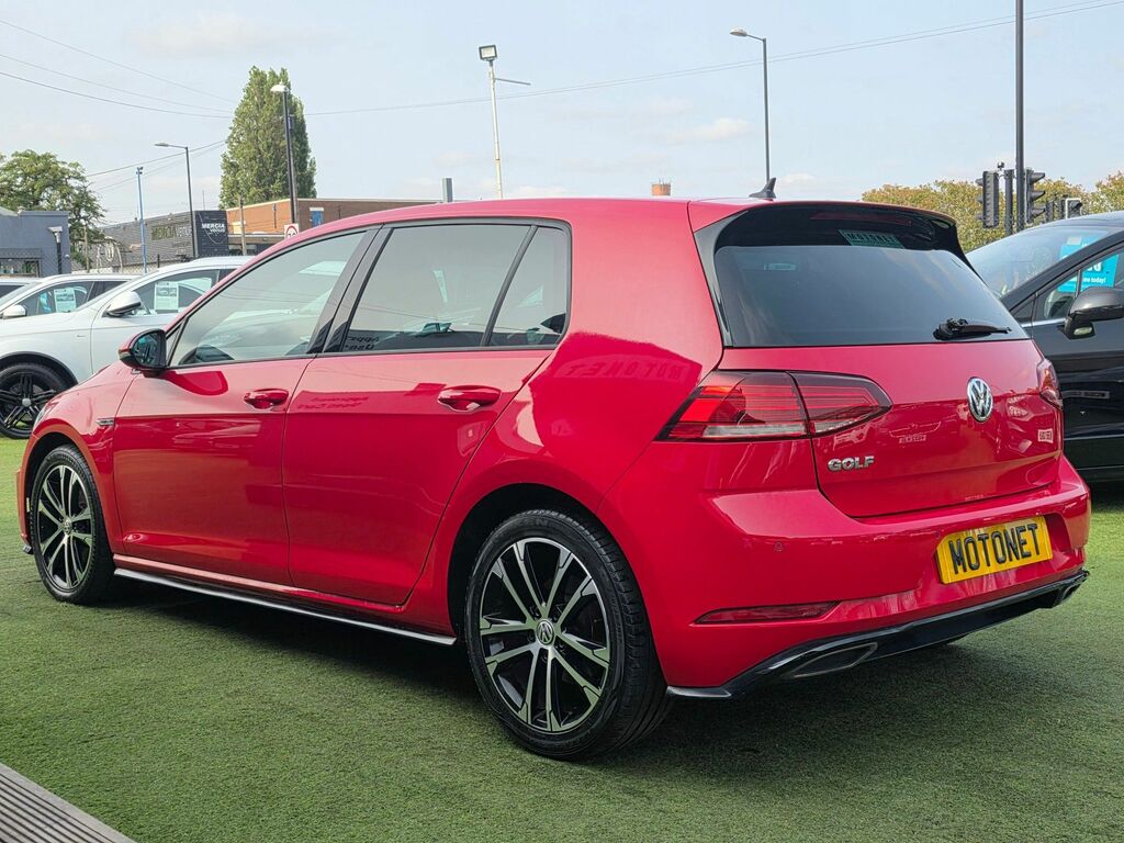 Volkswagen Golf 1.5 Tsi Evo R-line Hatchback Eur FP19EXH Red #5