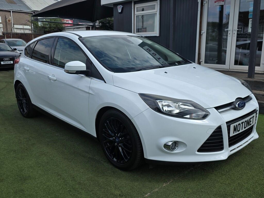 Ford Focus 1.6 Tdci Zetec Navigator Hatchback Manu White