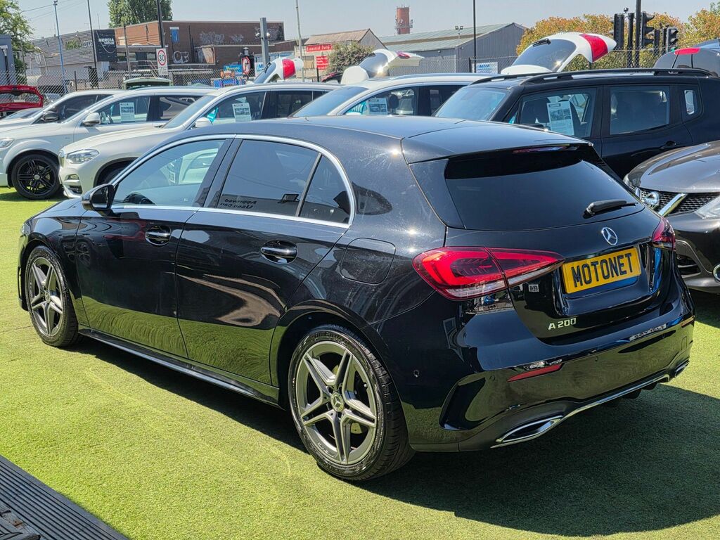 Mercedes-Benz A Class 1.3 A200 Amg Line Executive Hatchback Black #5