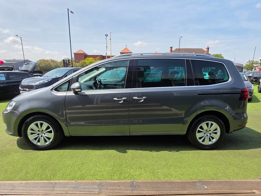 Volkswagen Sharan Se Tdi Bluemotion Technology Blue #10