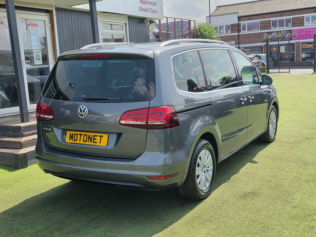 Volkswagen Sharan Se Tdi Bluemotion Technology Blue #7
