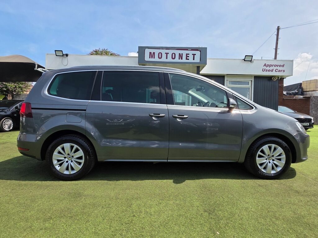 Volkswagen Sharan Se Tdi Bluemotion Technology Blue #8