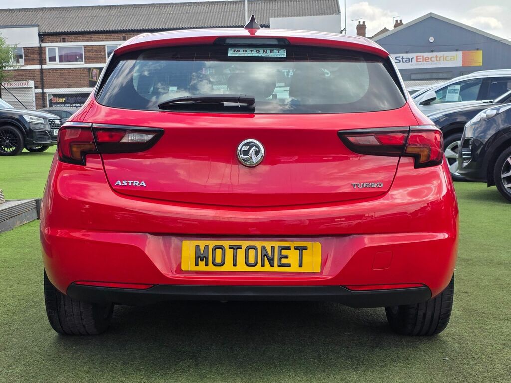 Vauxhall Astra 1.4I Turbo Elite Nav Hatchback E PK66HXS Red #6