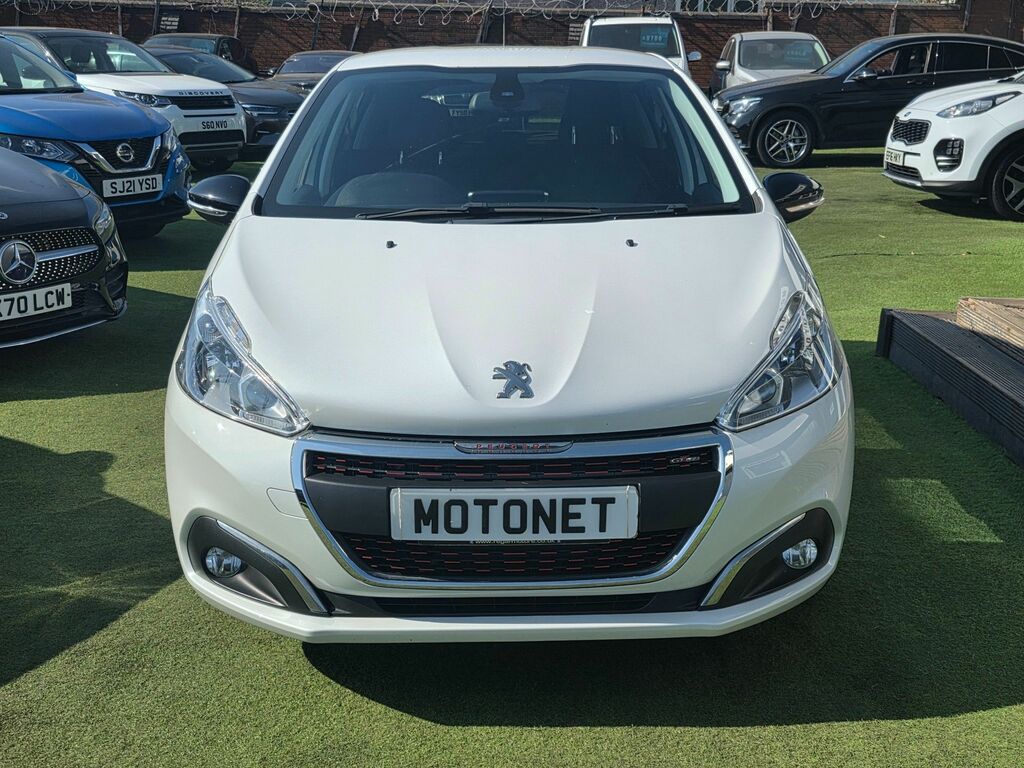 Peugeot 208 1.2 Puretech Gt Line Hatchback E BN16EXD White #4