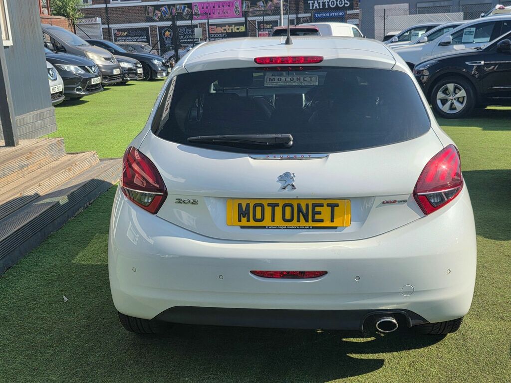 Peugeot 208 1.2 Puretech Gt Line Hatchback E BN16EXD White #6