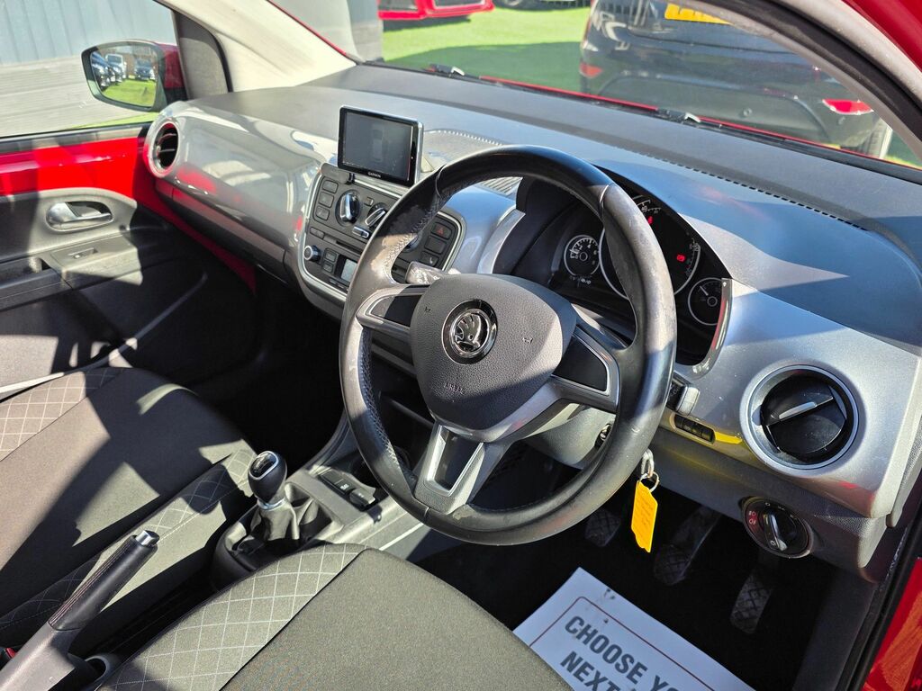 Skoda Citigo 1.0 Mpi Greentech Se L Hatchback Red #4