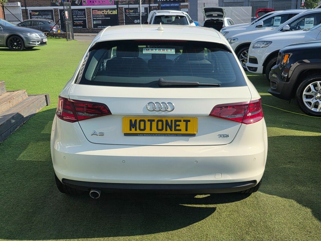Audi A3 1.6 Tdi Sport Sportback S Tronic Euro 5 White #5