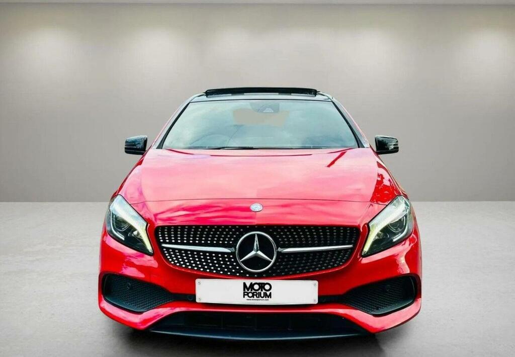 Mercedes-Benz A Class Hatchback 2.1 A200d Amg Line Premium Plus 7G-dct BG66KJJ Red #5