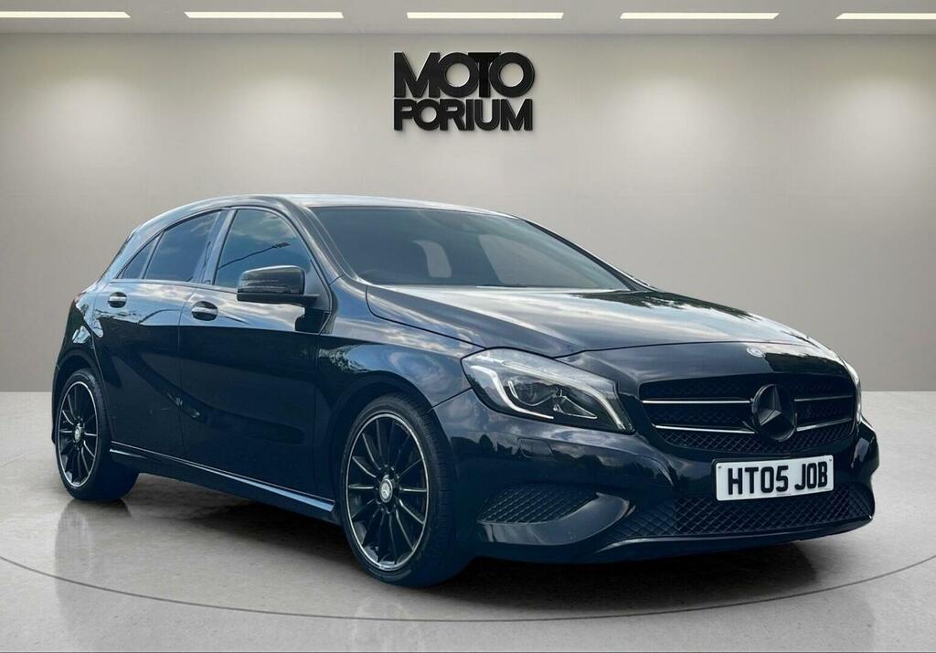 Mercedes-Benz A Class Hatchback 2.1 A200d Amg Line Premium 7G-dct Euro HT05JOB Black #3