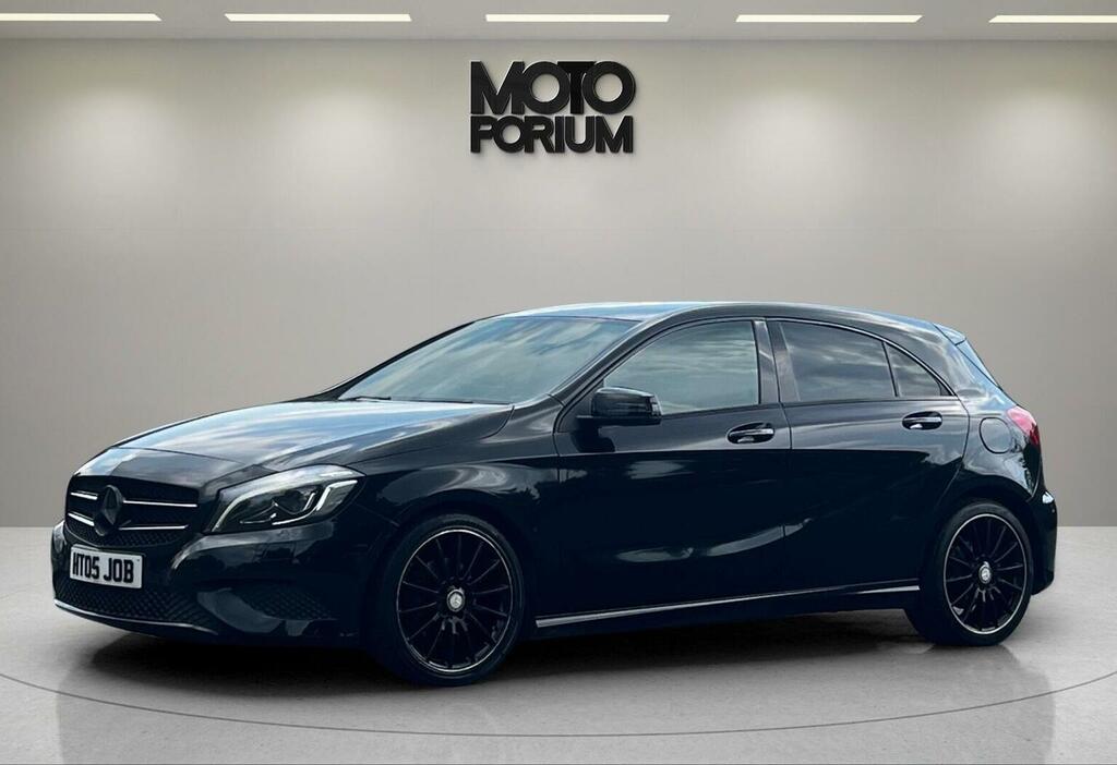 Mercedes-Benz A Class Hatchback 2.1 A200d Amg Line Premium 7G-dct Euro HT05JOB Black #4