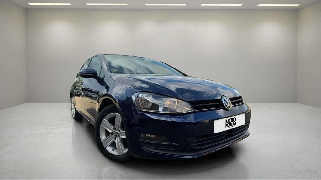 Volkswagen Golf Hatchback 1.6 Tdi Bluemotion Tech Match Edition Ds SV66VJM Blue