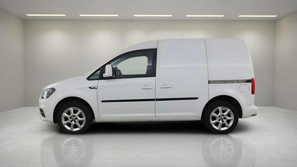 Volkswagen Caddy 2.0 Tdi C20 Bluemotion Tech Trendline Swb Euro 6 White #4